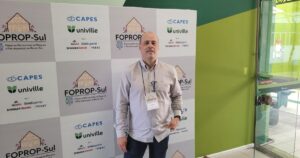 Fernando Borges no FOPROP SUL 2023 - sócio do StelaTek