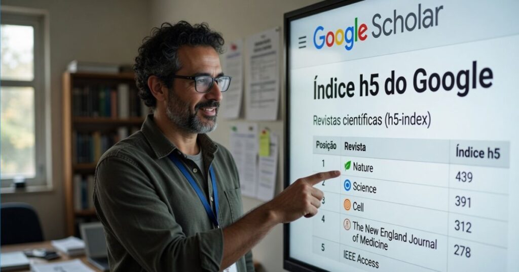 Índice h5 do Google: como interpretar, utilizar e aplicar na avaliação de periódicos científicos