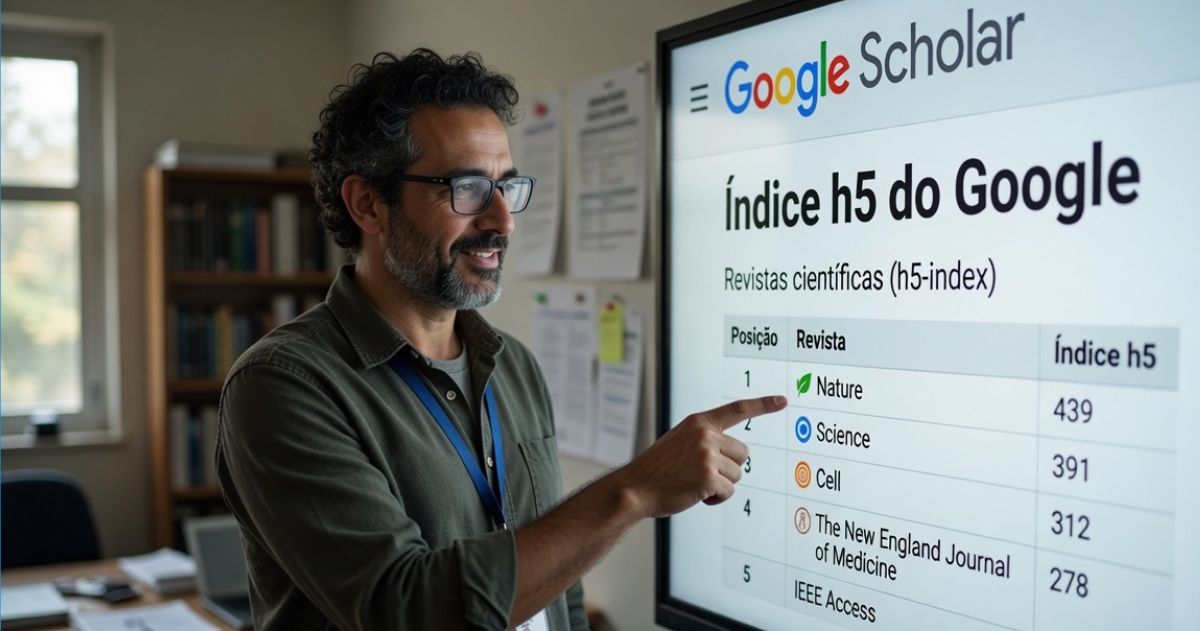 Índice h5 do Google: como interpretar, utilizar e aplicar na avaliação de periódicos científicos